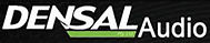 The words Densal Audio in white on a black background
